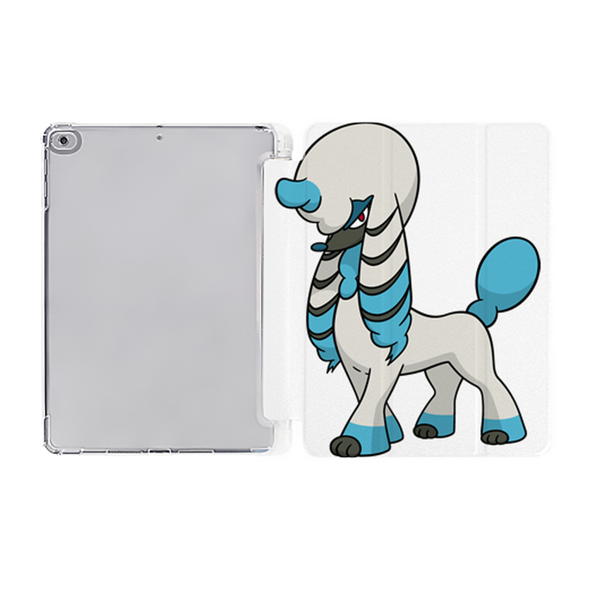 （画像用） ポケットモンスター Pokémon IPad ケース ペン収納付き 三つ折りスタンド PUレザー×シリコン 対応機種9.5/10.5/10.9インチ